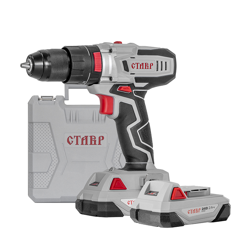Дрель-шуруповерт аккумуляторная СТАВР ДА-24/2 УК