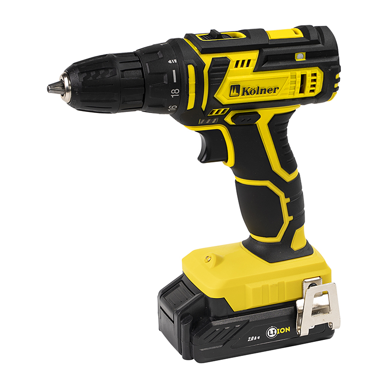 Аккумуляторная дрель-шуруповерт KOLNER KCD 20L