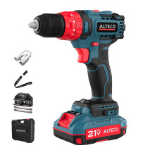 Бесщеточная аккумуляторная ударная дрель шуруповёрт ALTECO CID 21-45 BL