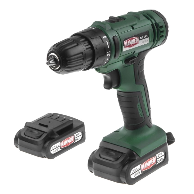 Аккумуляторный шуруповерт HAMMER ACD12BS