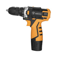 Аккумуляторная дрель-шуруповерт DEKO Banger 12V SET 3 в кейсе, 2х1.5Ач, з/у Аккумуляторная дрель-шуруповерт DEKO Banger 12V SET 3 в кейсе, 2х1.5Ач, з/у