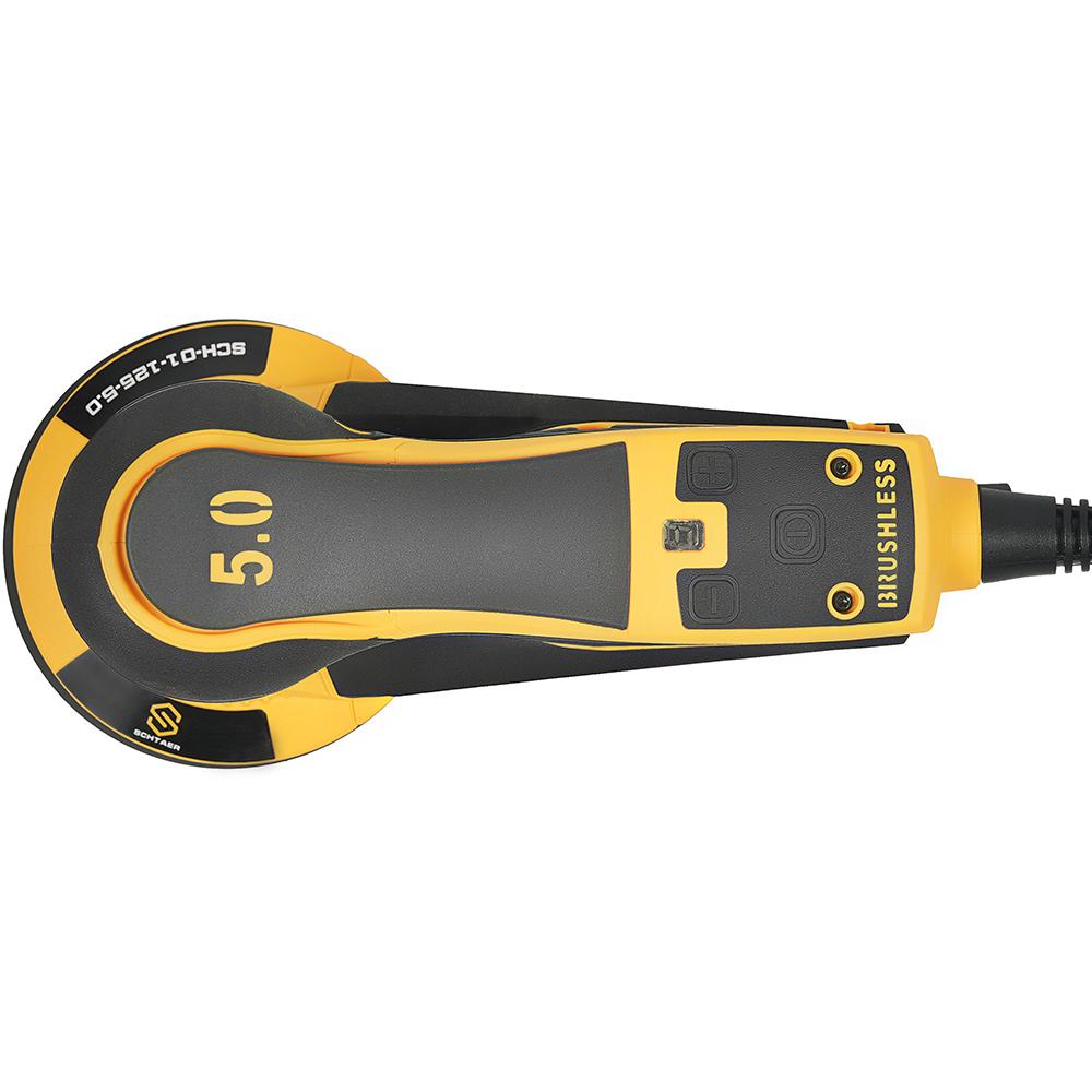 Шлифовальная машинка ручная Schtaer 220V/50Hz, 350W, эксцентрик 5,0 мм SCH-01-125-5.0