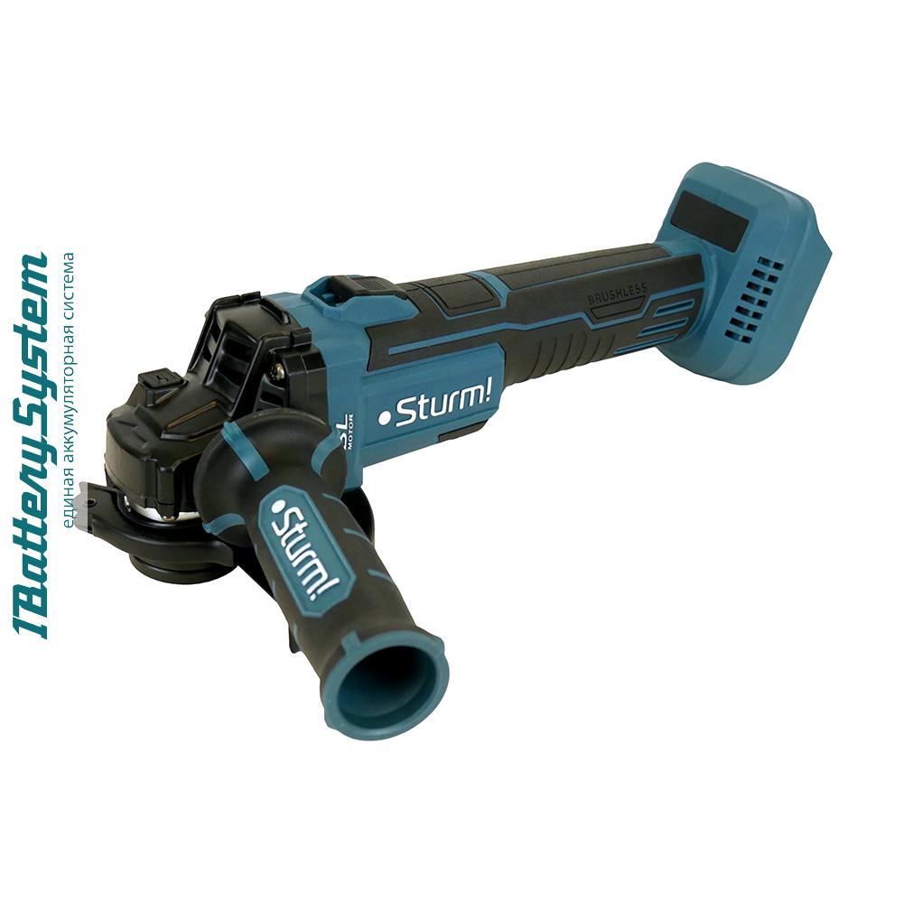 Аккумуляторная УШМ Sturm! CAG1812BL 1BatterySystem