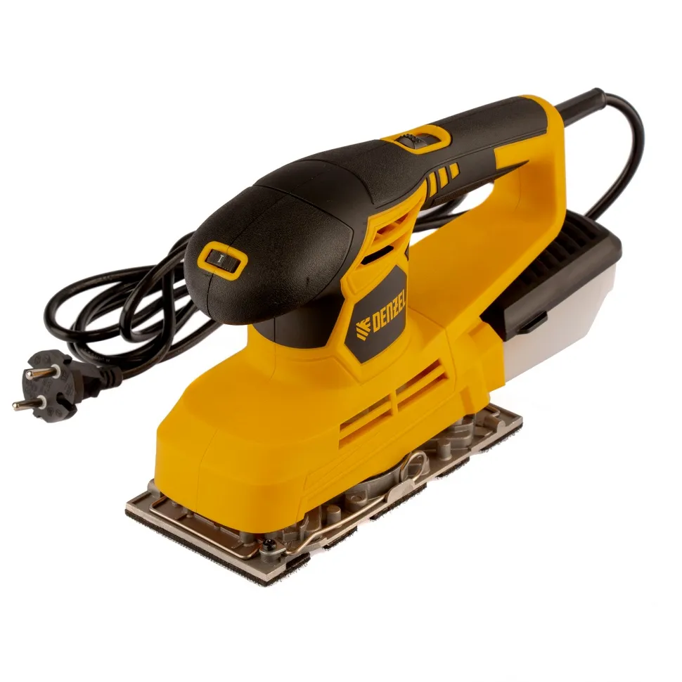 Машина плоскошлифовальная вибрационная Denzel VS-90-187, 240 Вт, 6000-11000 об/мин Машина плоскошлифовальная вибрационная Denzel VS-90-187, 240 Вт, 6000-11000 об/мин