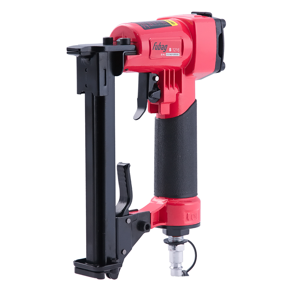 Пистолет скобозабивной Fubag S1216 (длина скобы 6-16мм ширина скобы 12.8мм 0.9х0.7 100шт 20л/м)