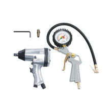 Набор пневмоинструмента Fubag 2 предмета (пневмогайковерт (158л/мин 312н/м 7000об/мин) + пневмопистолет для накачки шин)